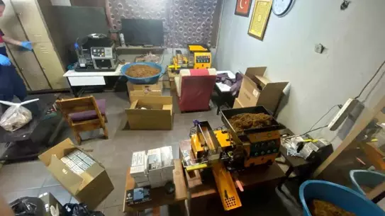 Gemlik'te Kaçak Sigara Operasyonu