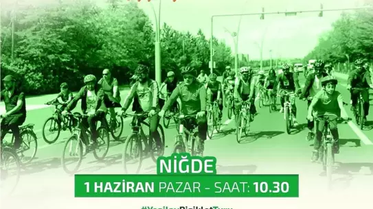 Yeşilay Bisiklet Turu, Niğde'de Sağlıklı Yaşam İçin Pedal Çeviriyor