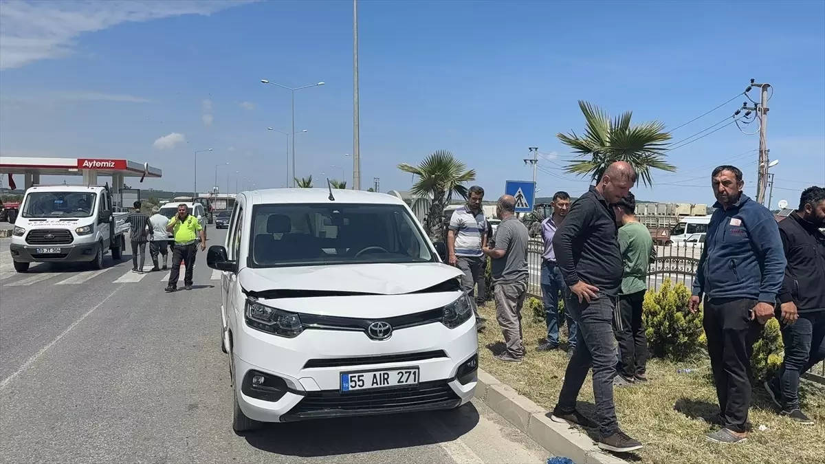 Bafra'da Trafik Kazası: Bisikletli Yaşamını Yitirdi