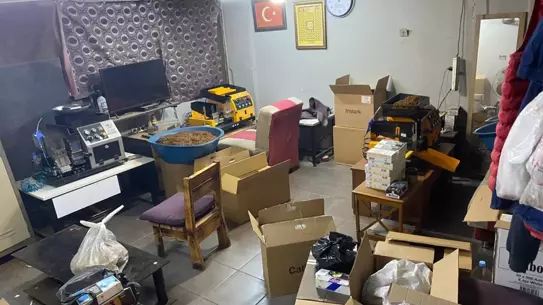 Gemlik'te Kaçak Sigara Operasyonu