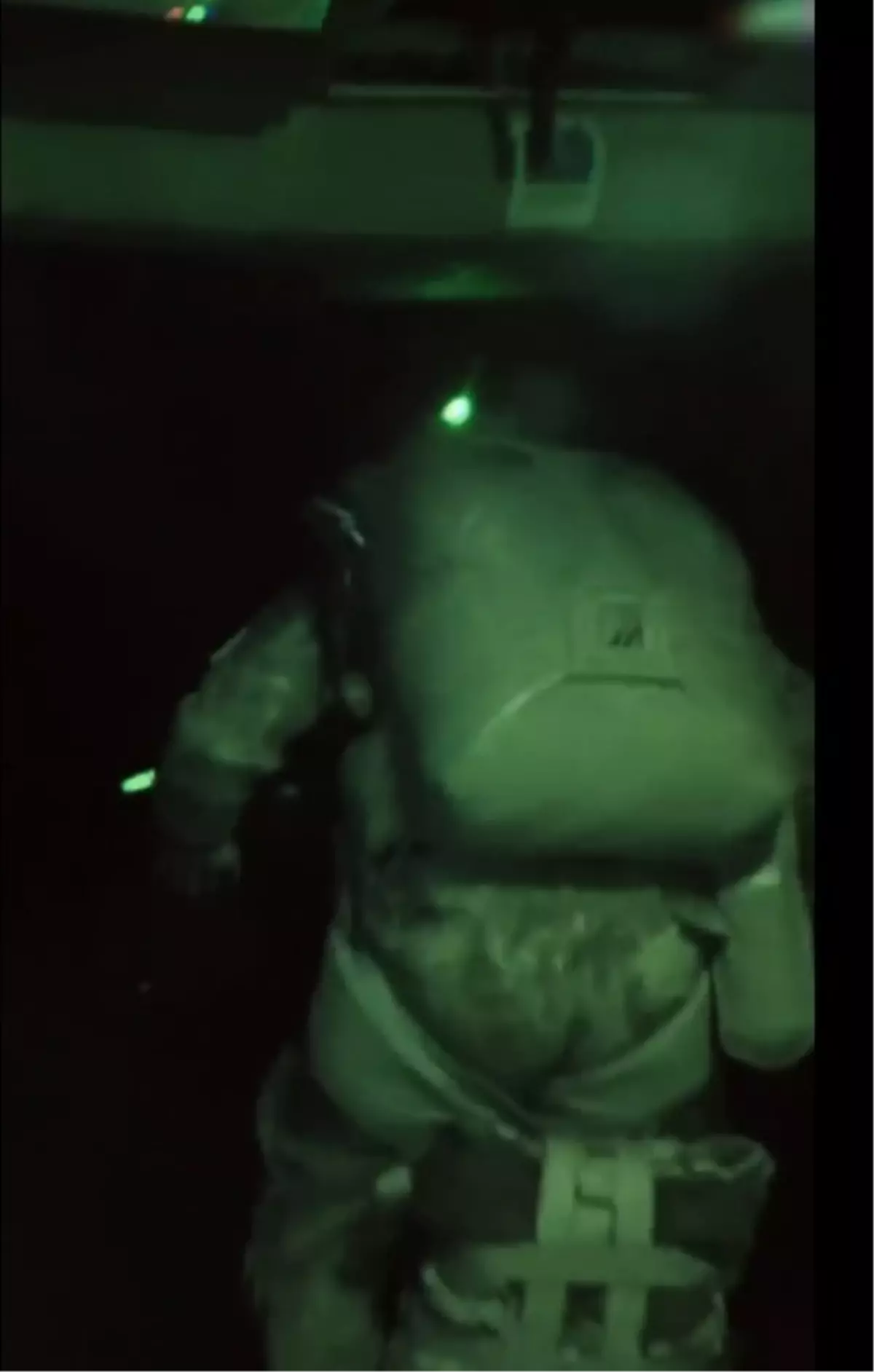 Erciyes 2025 Tatbikatı'nda Gece Atlayışı