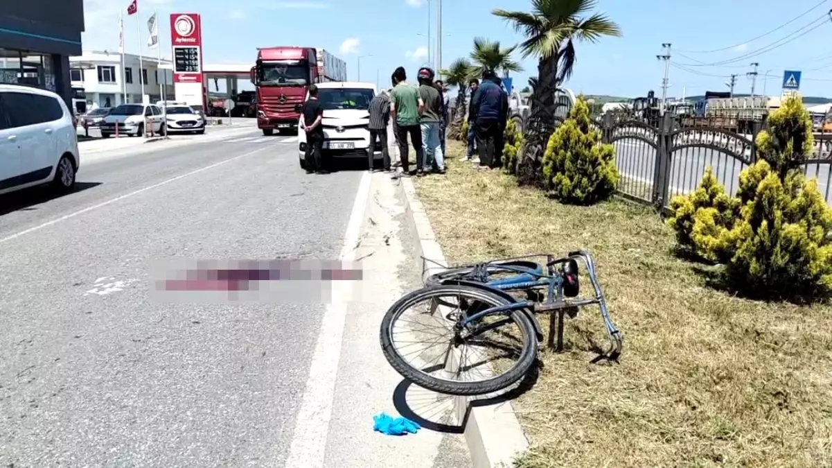Bafra'da Yaya Geçidinde Kazaya Kurban Gitti