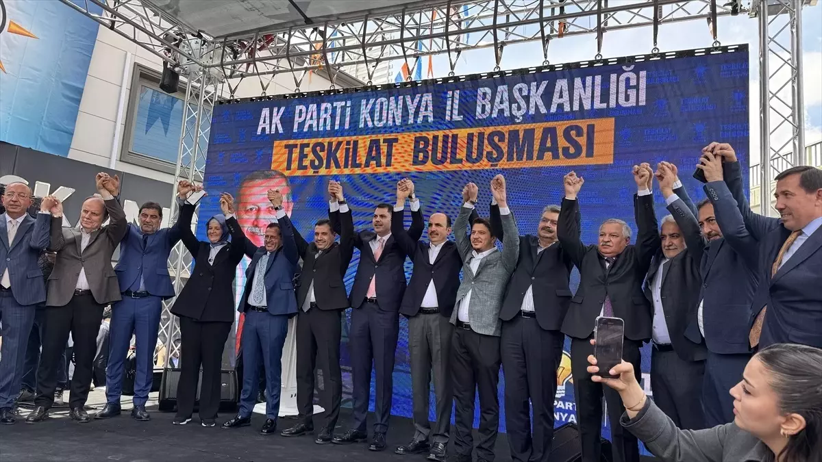 Çevre, Şehircilik ve İklim Değişikliği Bakanı Kurum, Konya'da konuştu Açıklaması
