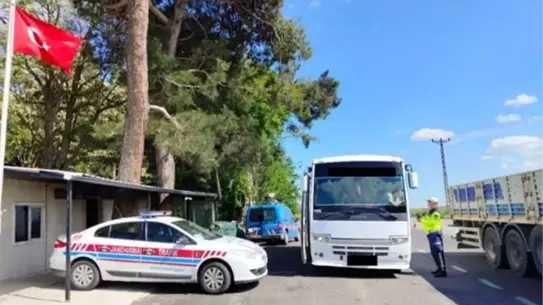 Kırklareli'nde 233 Sürücüye Ceza