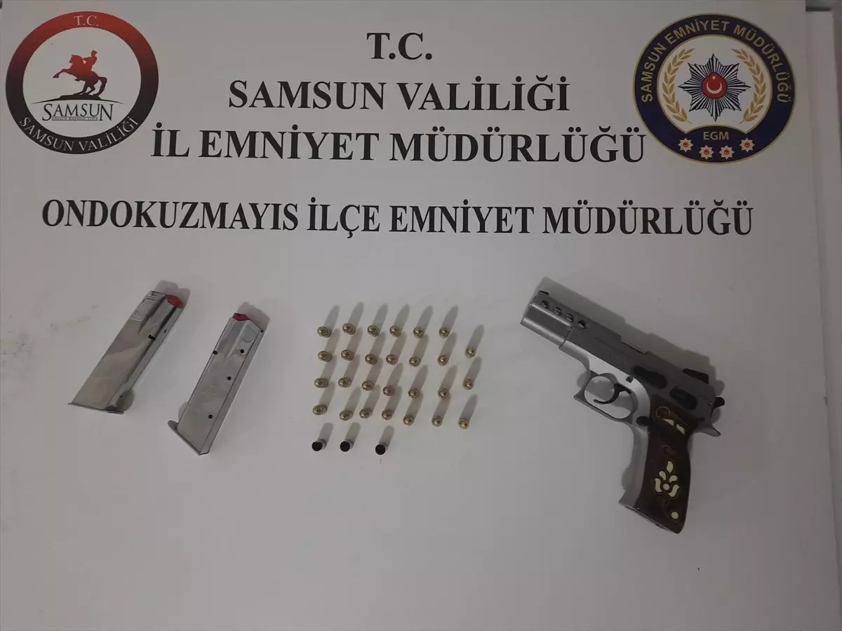 Samsun'da Havaya Ateş Eden Şüpheli Yakalandı