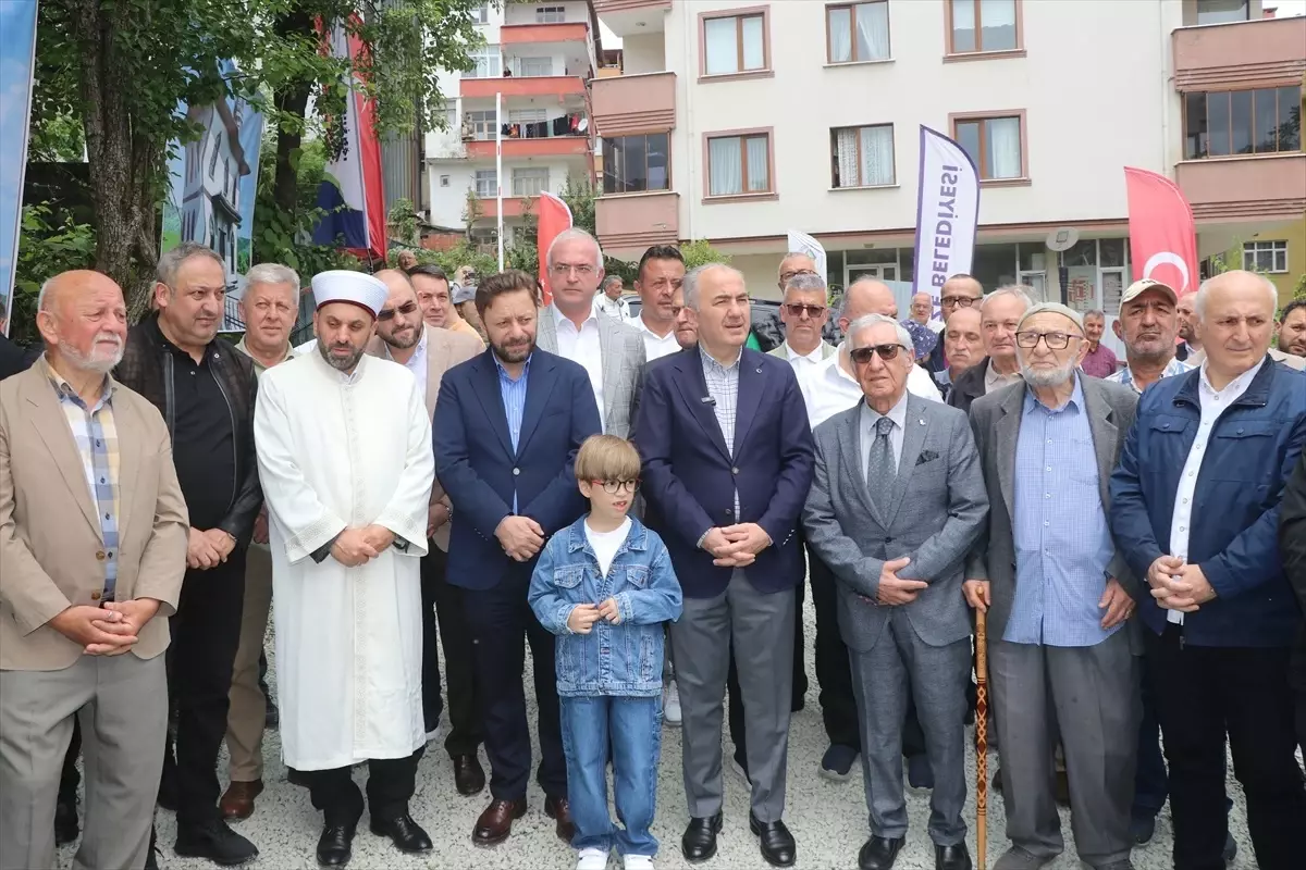 Rize'de Yeni Camii Temeli Atıldı