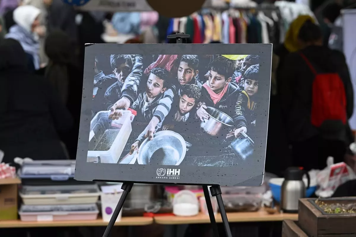 Hayır Çarşısı Gazze'ye Umut Olacak