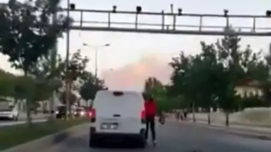 Gaziantep'te Patenle Tehlikeli Yolculuk