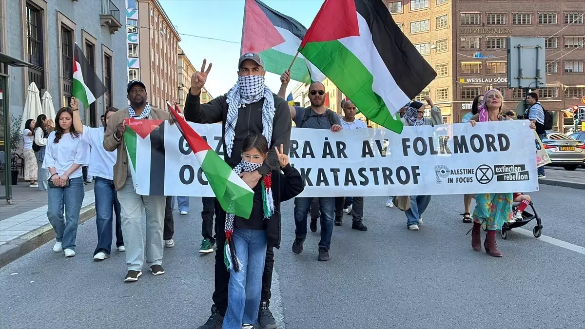 "Mavi Marmara" saldırısında hayatını kaybedenler Stockholm'de anıldı