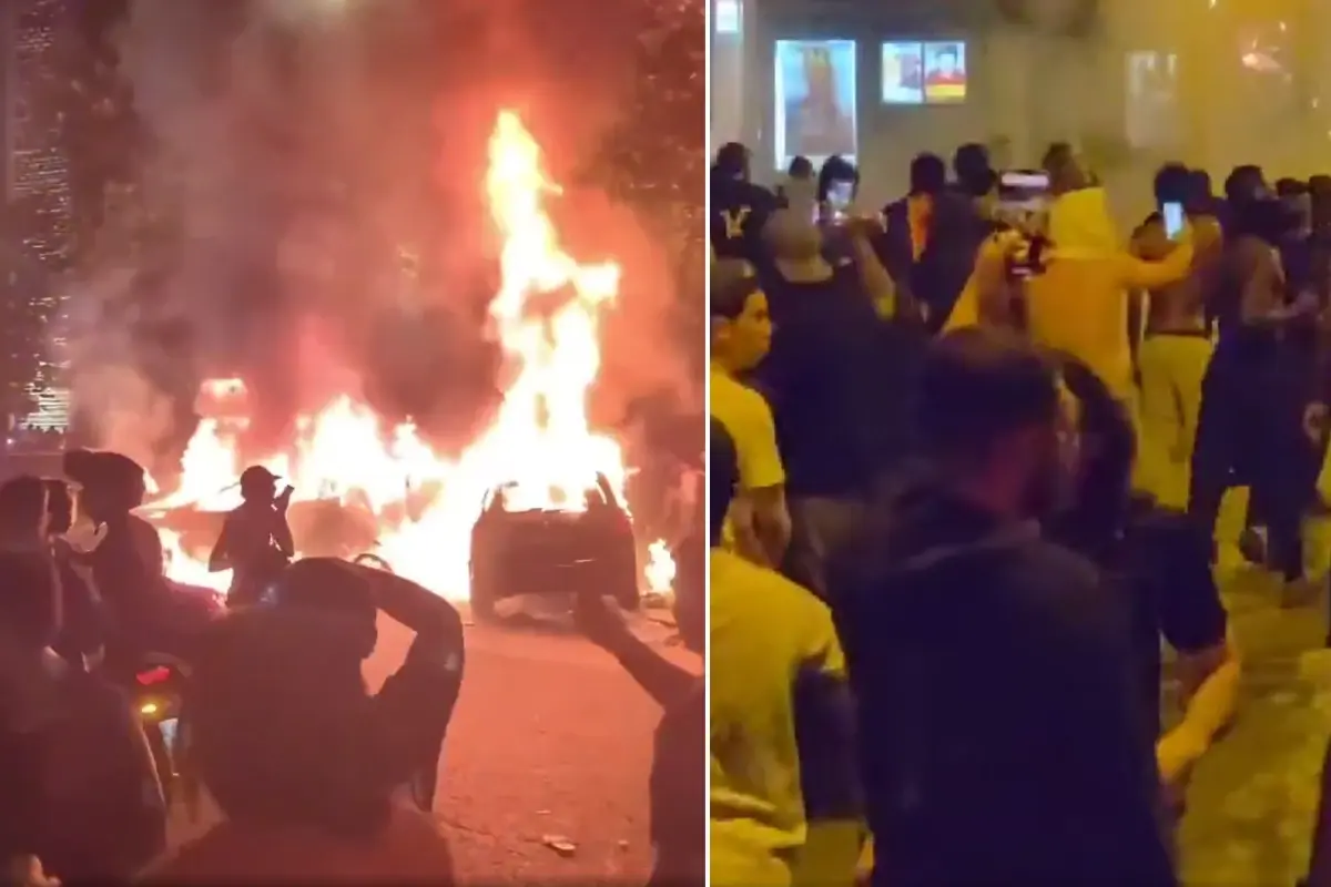 PSG Zaferi Sonrası Paris Sokaklarında Kaos