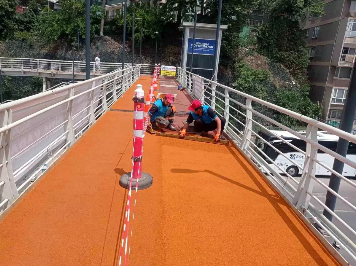 İzmit Yenidoğan Üstgeçidi Yenilendi