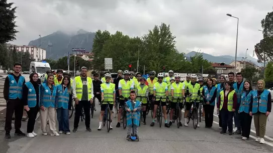 Denizli'de Sağlıklı Yaşam İçin Bisiklet Turu