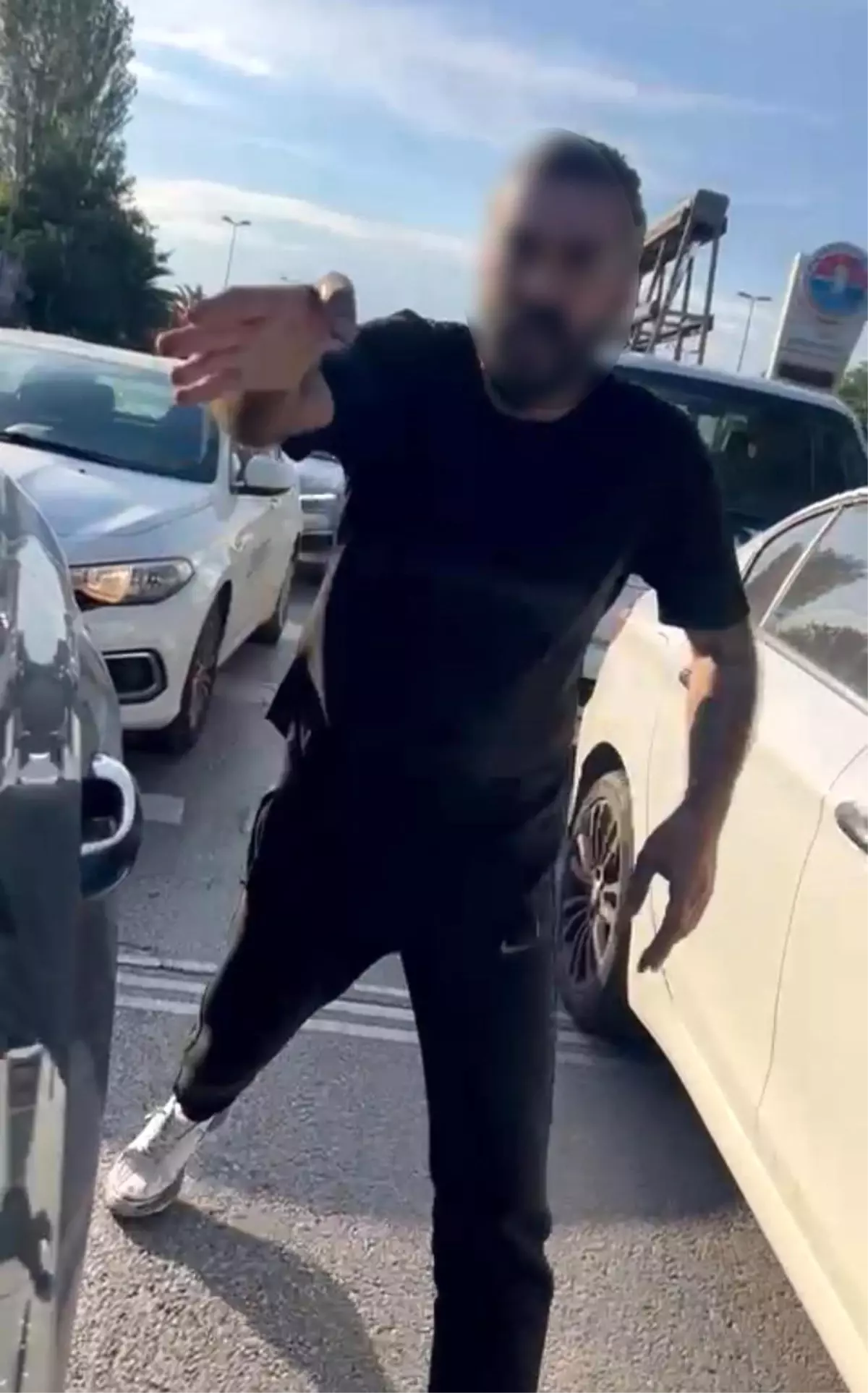 Maltepe'de Kadın Sürücüye Saldırı