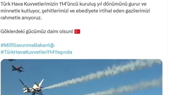 MSB'den Hava Kuvvetleri'ne özel klip