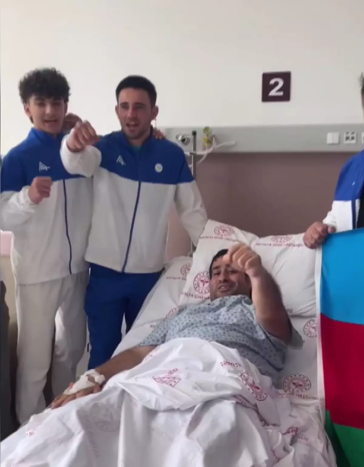 Sporcular Musayev'i Ziyaret Etti