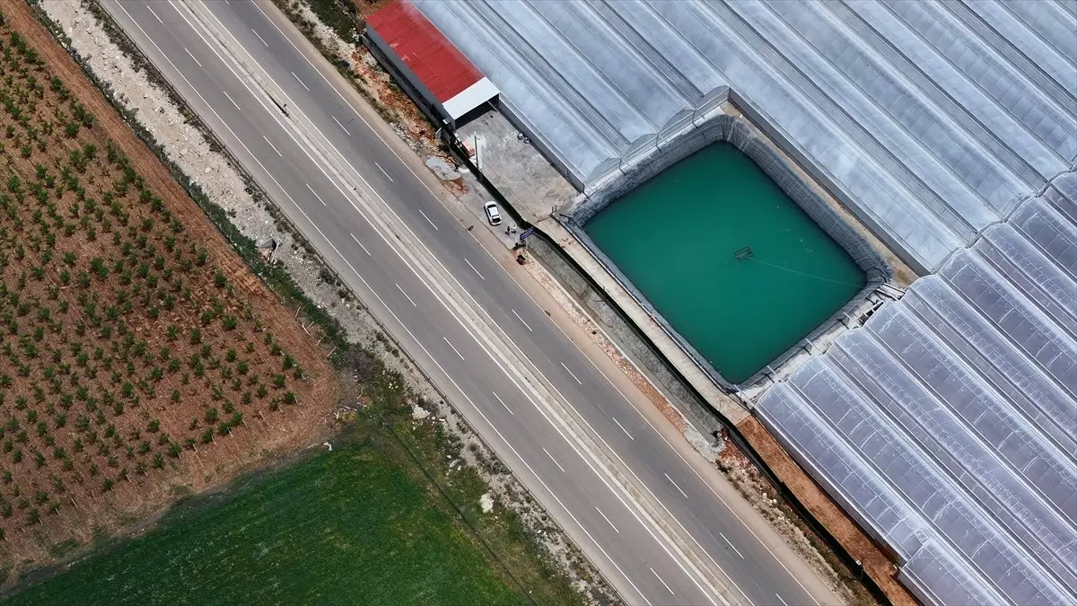 Elmalı'da Yağmur Suyu Hasadı Projesi ile Sürdürülebilir Tarım Uygulaması