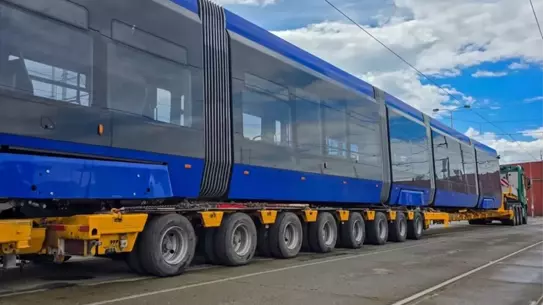 Belgrad'a İlk Bozankaya Tramvayı Ulaştı