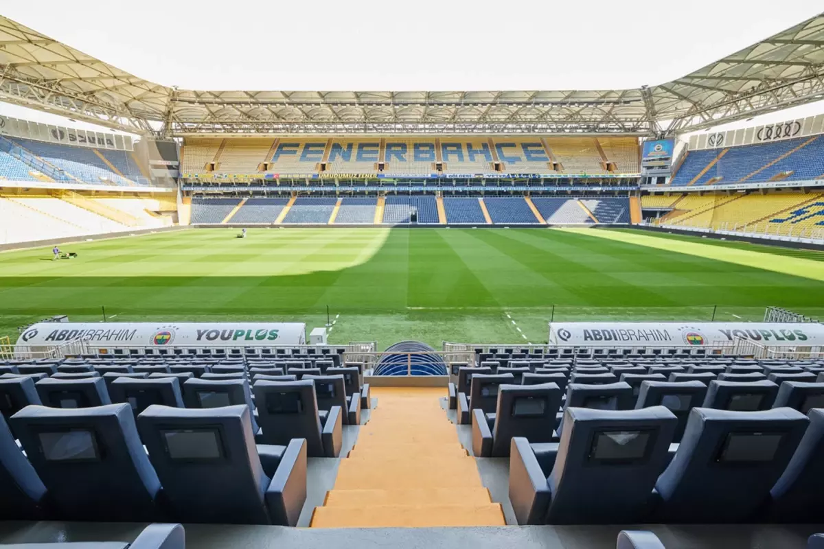 Fenerbahçe Ülker Stadı'nda yenileme ve tadilat çalışmaları start verdi