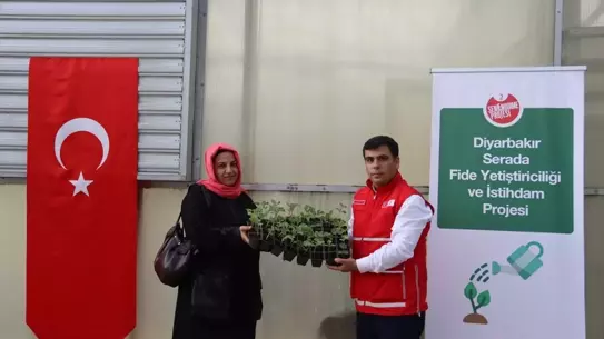 Kızılay'dan Ücretsiz Fide Desteği