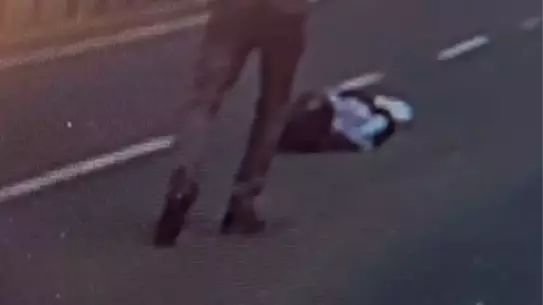 Maltepe'de Motosiklet Kazası