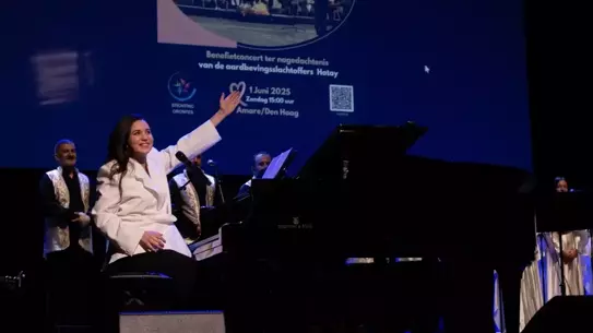 Antakya Koro'su Lahey'de Depremzedeler İçin Konser Verdi
