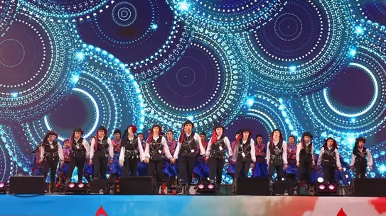 Bişkek'te Uluslararası Çocuk Folklor Festivali