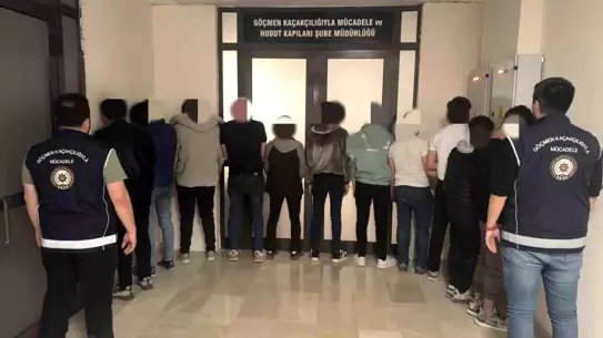 Afyonkarahisar'da Düzensiz Göçmen Operasyonu