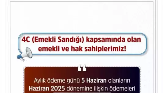 SGK'dan Emeklilere Müjdeli Haber