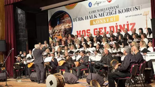 Çorum Belediyesi'nden Unutulmaz Türk Halk Müziği Konseri