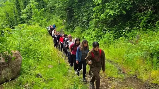 Ordu'da Zorlu Doğa Yürüyüşü