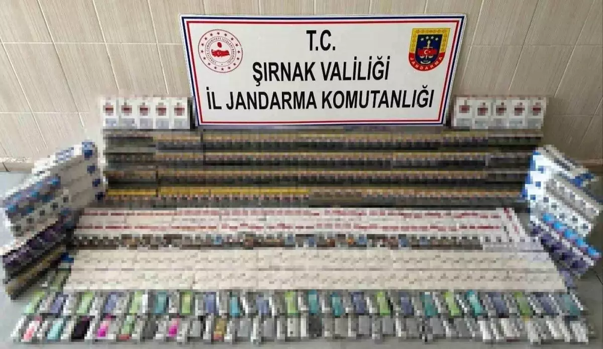 Şırnak'ta Kaçakçılıkla Mücadele
