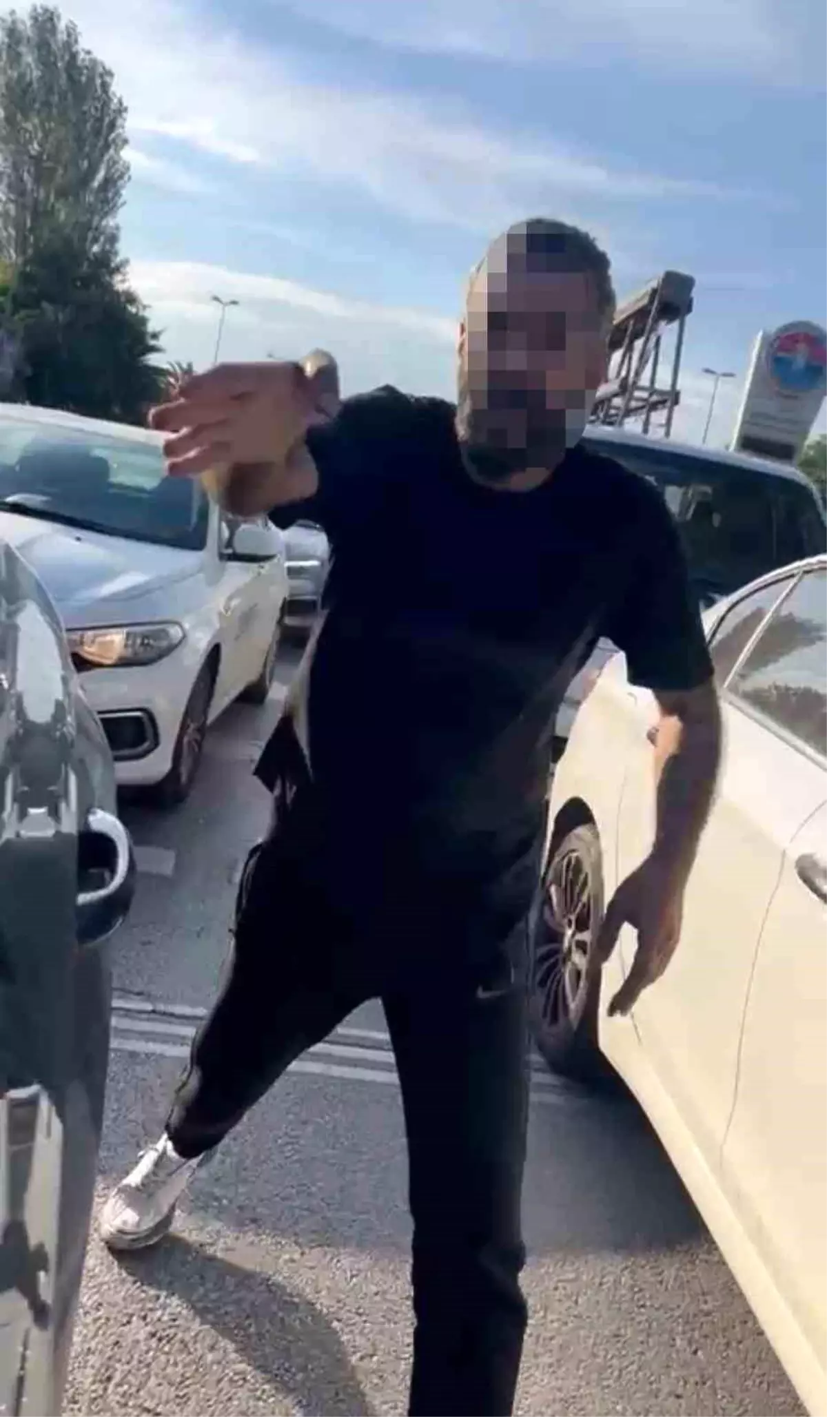 Maltepe'de Kadın Sürücüye Saldırı