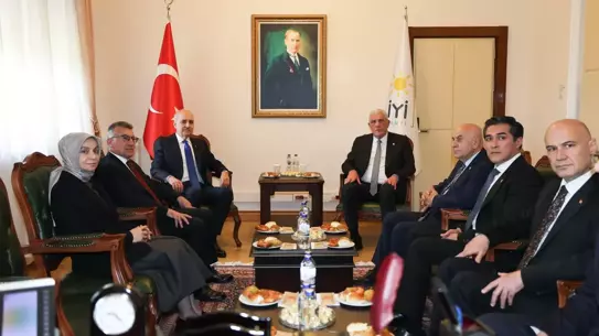 Kurtulmuş'tan İYİ Parti Ziyareti