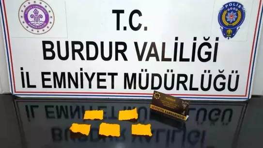 Burdur'da Uyuşturucu Operasyonu: Bir Tutuklama
