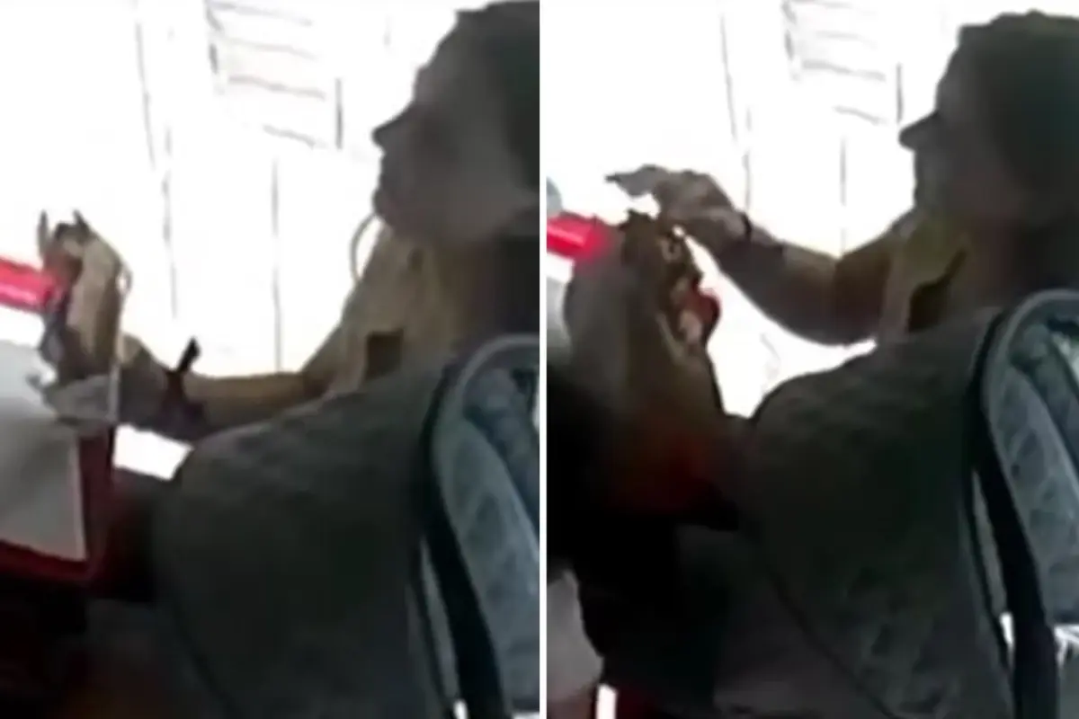 Üç kuruş için yaptığı rezilliğe bakın! Kimse görmüyor sandı ama kamera kayıttaydı