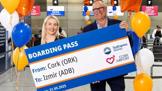 SunExpress, Cork-İzmir Uçuşlarına Başladı
