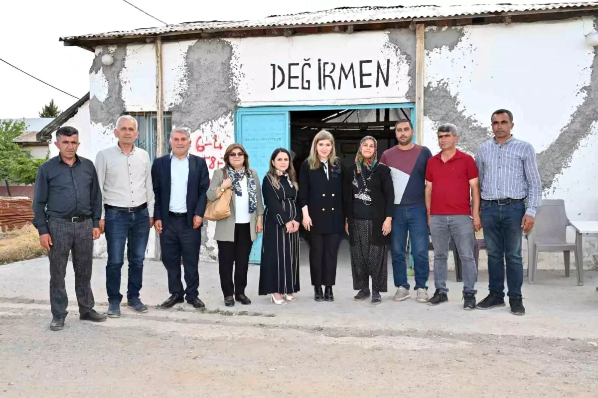Milletvekili Ölmeztoprak, Doğanşehir'de üreticilerle buluştu