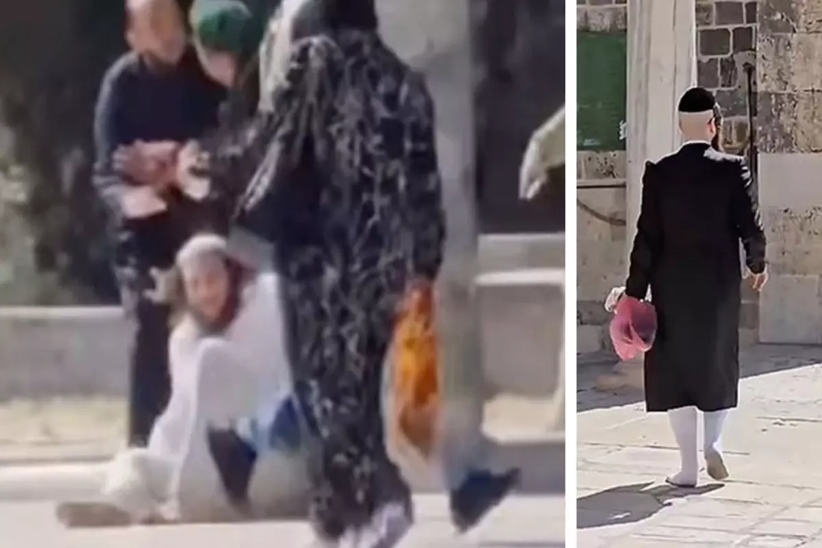 Mescid-i Aksa'da Fanatik Yahudi Provokasyonu
