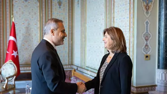 Hakan Fidan, BM Temsilcisini Kabul Etti