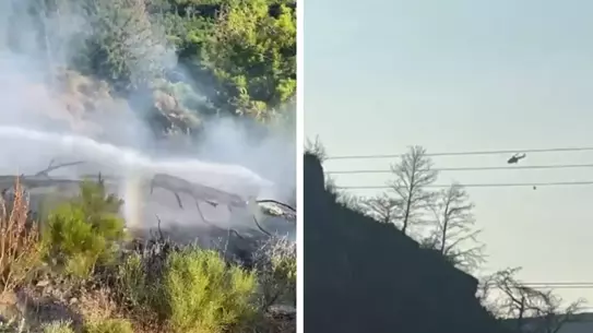 Muğla'da İki Orman Yangını Söndürüldü