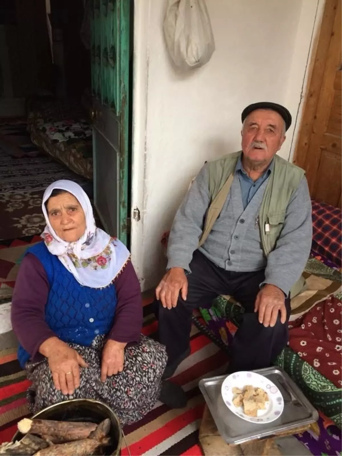 Traktör Kazasında Yaşlı Çift Hayatını Kaybetti