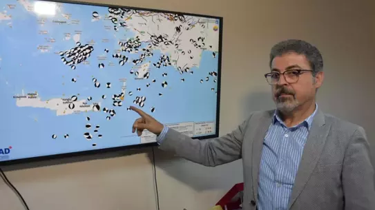 Marmaris'te 5.8 Büyüklüğünde Deprem