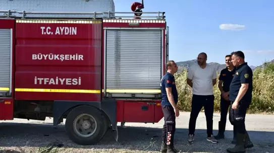 Germencik'te Yangın Kontrol Altına Alındı, Başkan Zencirci Uyarıda Bulundu