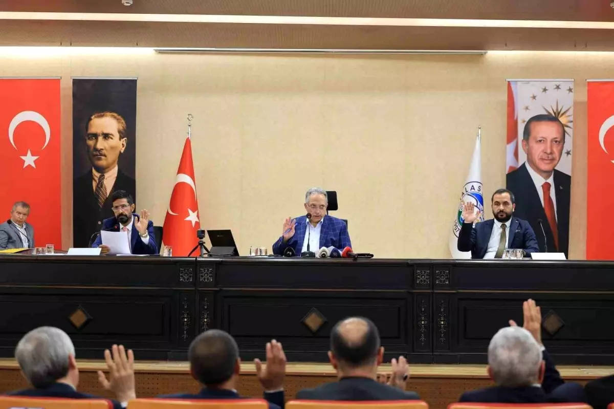 Talas Belediye Meclisi Gündemini Değerlendirdi