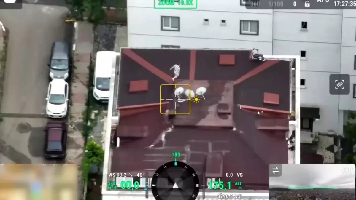 Sultanbeyli'de Dronlu Uyuşturucu Operasyonu