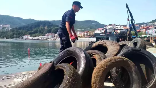 Amasra'da Deniz Temizliği Etkinliği