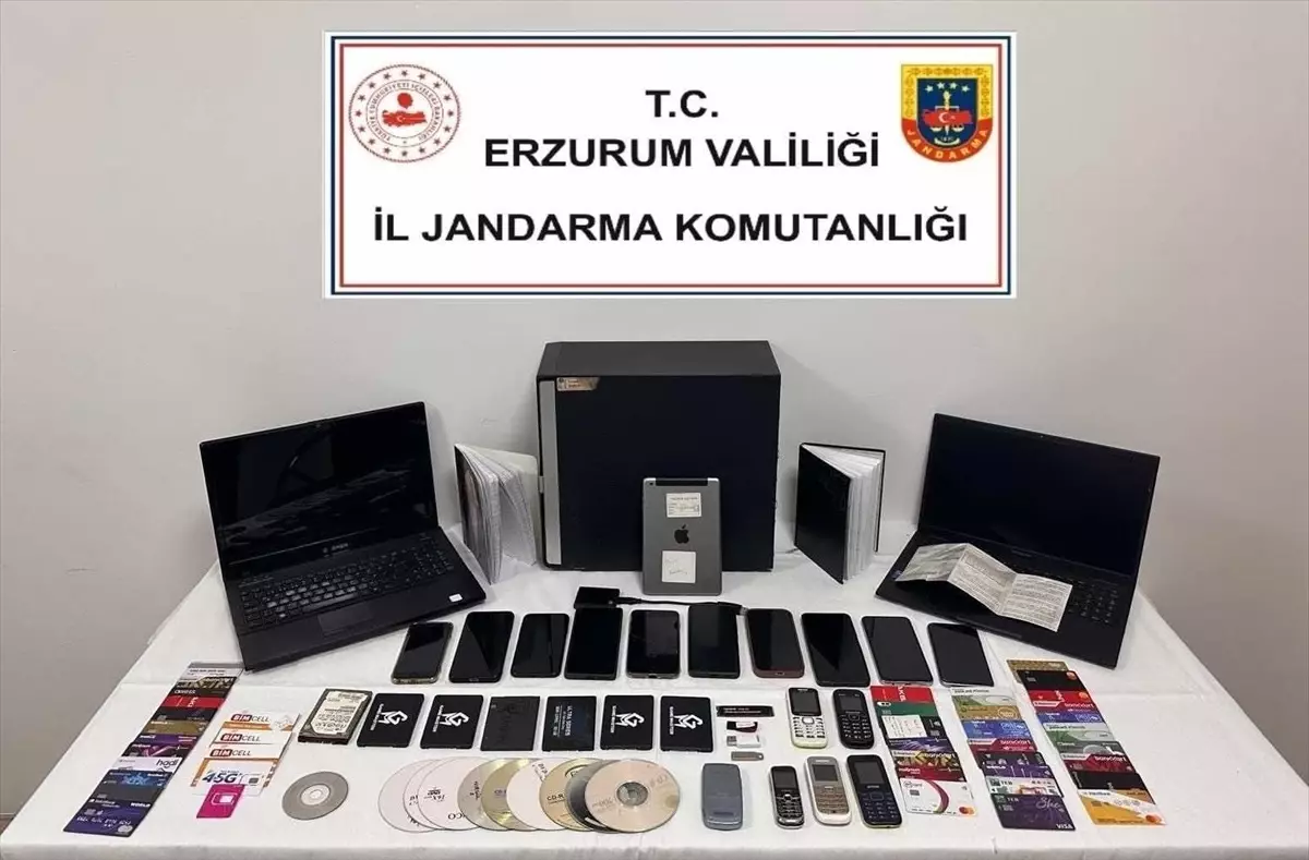 Erzurum'da Dolandırıcılık Operasyonu: 2 Tutuklama