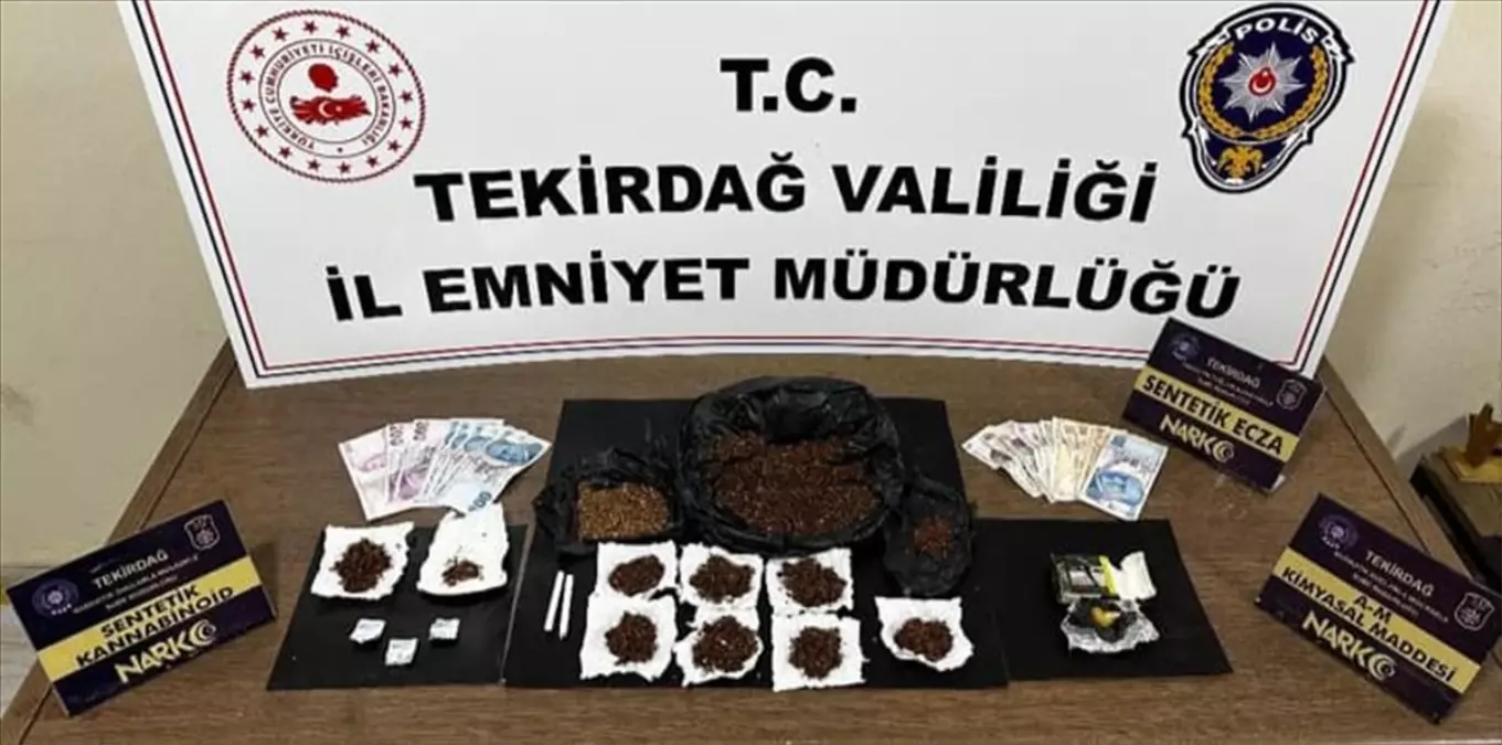 Tekirdağ'da Uyuşturucu Operasyonu: 9 Tutuklama