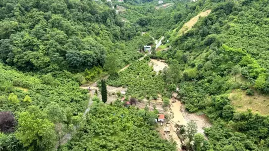 Toklu Deresi Taştı, Trabzon Sular Altında Kaldı