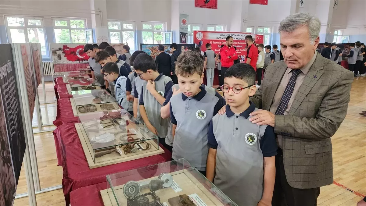 Suluova'da Çanakkale Gezici Müze Sergisi açıldı